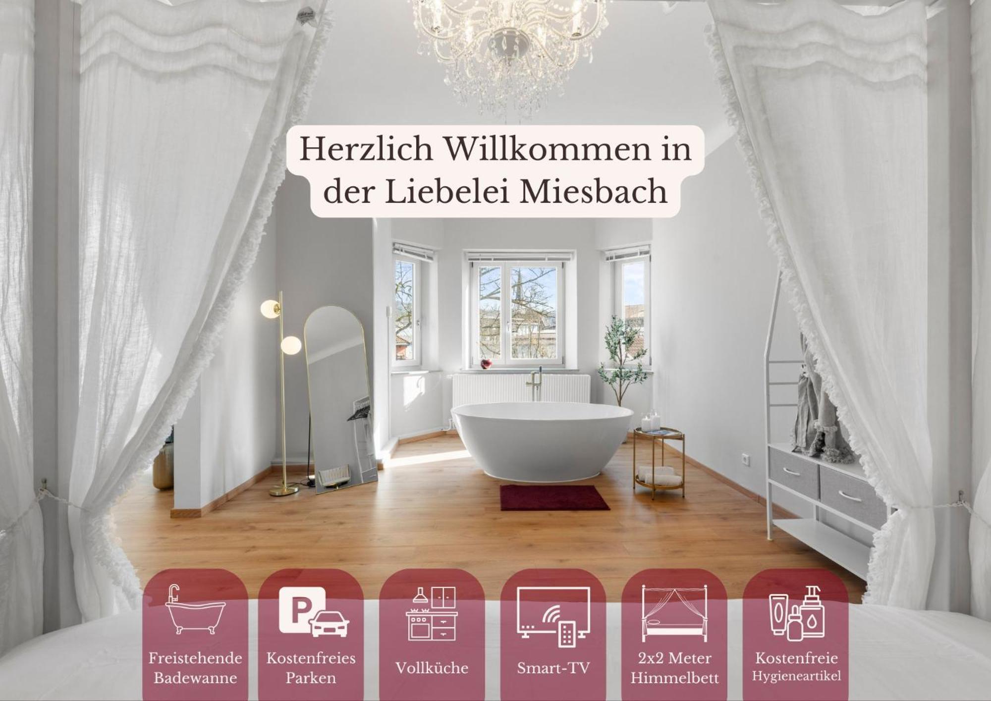 Liebelei Miesbach - Boutique-Apartment Mit Terrasse Im Zentrum Екстериор снимка